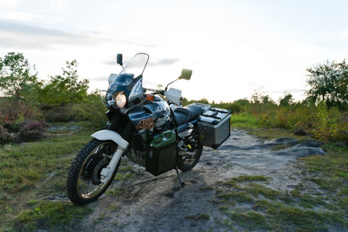 Barbara l'Africa Twin