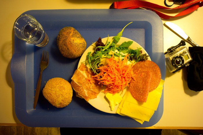 Premier repas en Allemagne