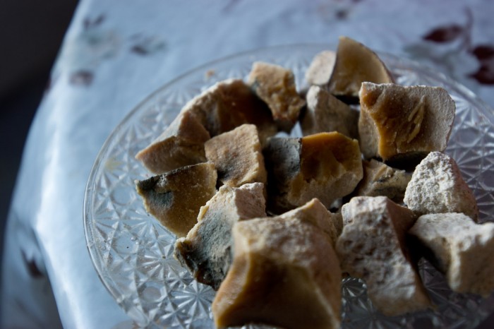 On mange des petits cailloux