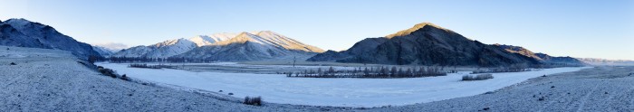Le froid en Mongolie