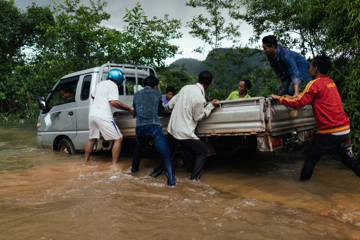 Routes au Laos